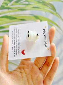 1pc Romantic Valentine's Day Card, Cute Valentine Card For Husband Wife Boyfriend Girlfriend, Funny Anniversary Card&Gift For Couple, Love Card, Heart Card - White - View 5