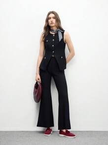 CUCCOO BIZCHIC 女士休闲百搭简约平底鞋 - 中紫紅色 - 查看 2