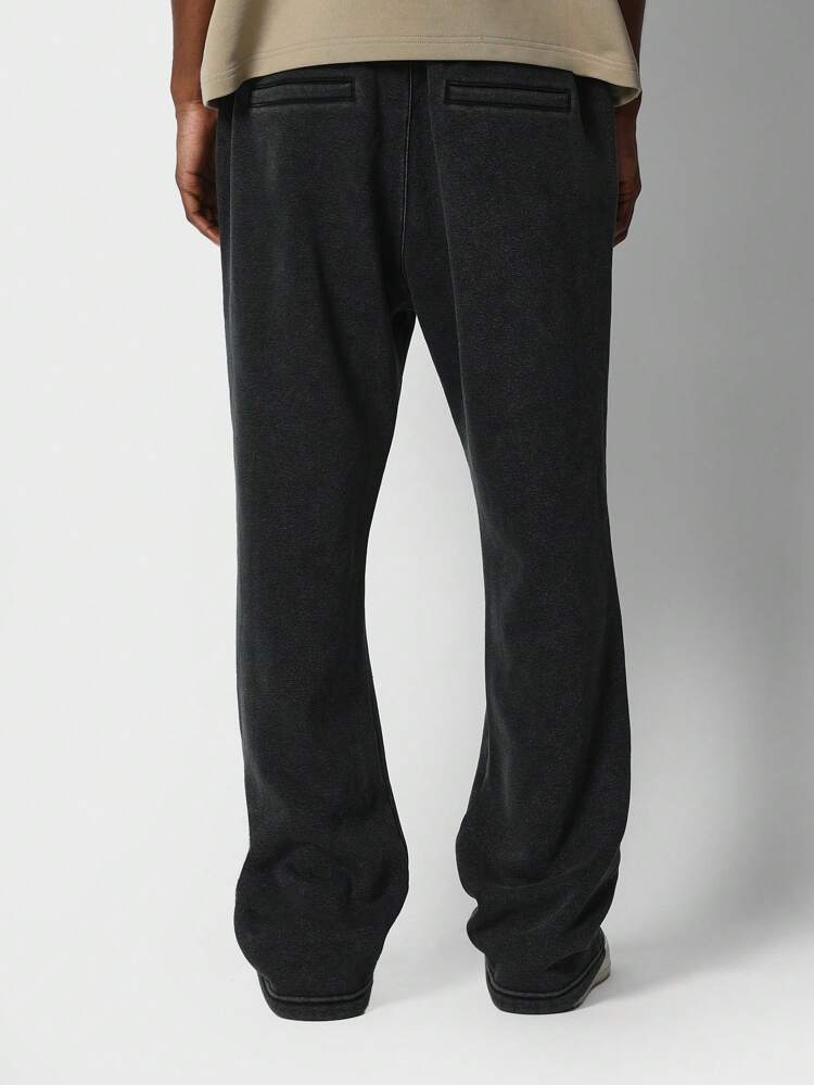 Übergroße Fleece-Jogginghose