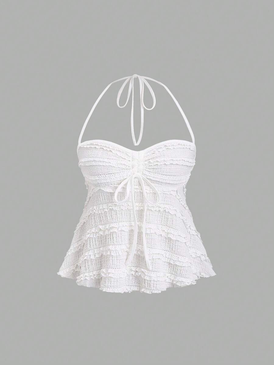 Sweetra Women Tank Tops & Camis - White - View 1