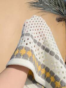 Manfinity CasualKnits Męski sweter dzianinowy, prosty i modny, swobodny, do codziennego noszenia