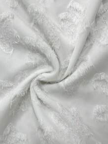 EMERY ROSE 大码女式度假提花撞色蕾丝宽松背心