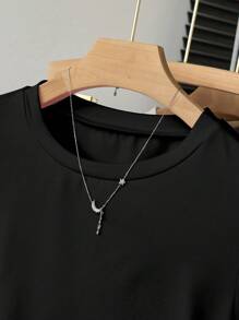 SHEIN Explorewe 3 件套青少年女孩休闲纯色短袖 T 恤 - 彩色 - 查看 3