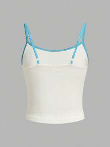 INAWLY 女士花卉印花修身休闲吊带背心