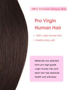 10PCS/Pack Cuticle Remy Seamless Injected Hand-Tied Pro Quality Virgin Human Hair Invisible Tape In Hair Extensions Human Hair Dark Brown Straight Tape Ins Tape In Hair Tape Ins Hair Extentions