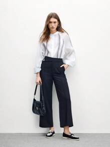 CUCCOO BIZCHIC Women's Patchwork Fringe Fashion Casual Daily Wear Slip-On Flats Spring Shoes Spring Break EasterSpring Summer New Shoes Vacation Women Wedding Shoes Easi For Easter - Black - View 10