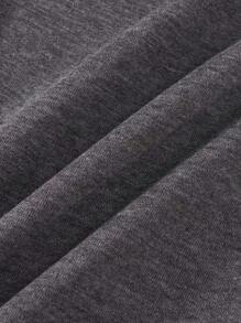 Manfinity Homme 3pcs Plus Size Men's Casual Solid Color Drawstring Waist Jogger Pants - Multicolor - View 5