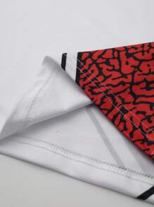 Manfinity LEGND Camiseta de tirantes holgada informal con estampado de letras para hombre de talla grande