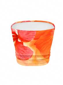 INAWLY 女士简约时尚抹胸上衣，适合夏季 - 彩色 - 查看 2