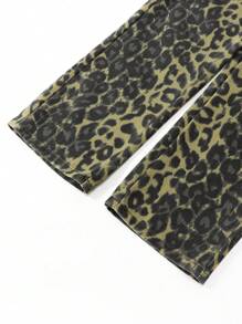 青少年男孩休闲学院风日常黑色水洗全松紧腰平口袋直筒牛仔裤