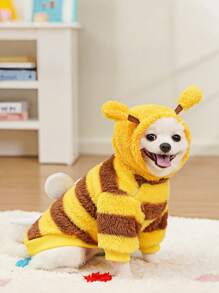 Ropa para perros y gatos, suministros para mascotas para otoño/invierno, disfraz de abejorro