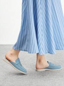 CUCCOO BIZCHIC Women's Pointed Toe Casual Slip-On Flat Shoes, Versatile For Daily Wear Spring Shoes Spring Break EasterSpring Summer New Shoes Vacation Women Wedding Shoes Easi For Easter - Baby Blue - View 4