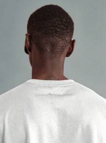 SUMWON Statement Cotton Tank Top Boxy Crop Sleeveless Streetwear Urban Fashion Summer Casual Raw Edge Workout Gym Athletic Fashion Statement Tee - White - View 6