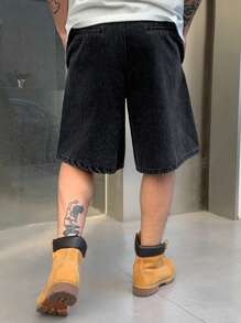 DAZY Men's Summer Casual Washed Denim Shorts Jorts