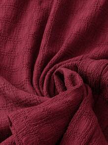 Áo ba lỗ và áo ba lỗ màu trơn cỡ lớn thời trang đơn giản, phù hợp cho mùa hè - Đỏ - Xem 4