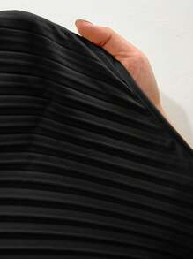 SHEIN Privé Plus Size Sleeveless Solid Color Maxi Dress, Simple & Fashionable, Suitable For Summer,Business Casual Woman