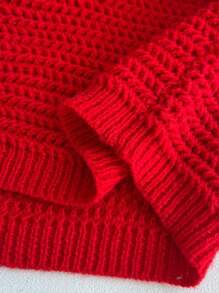 Maweii 2 Pieces Plus Size Women Sweater Set, Casual Knitted Long Sleeve Top And Sexy Fitted Skirt, Multicolor For Autumn/Winter - Multicolor - View 8