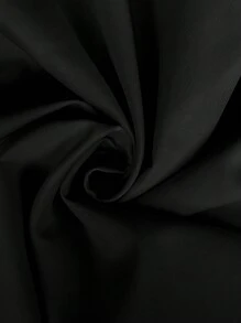 Maweii Dimensiuni plus mari, culoare solidă, guler cămașă, buton în față, mânecă mijlocie, plisată, ocazională, rochie midi, ținută maxi pentru femei