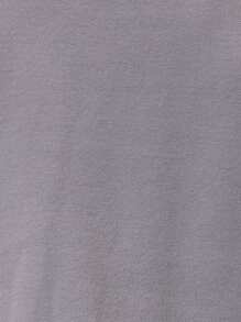 圆领针织撞色“Musero”标语套头衫 - 彩色 - 查看 6