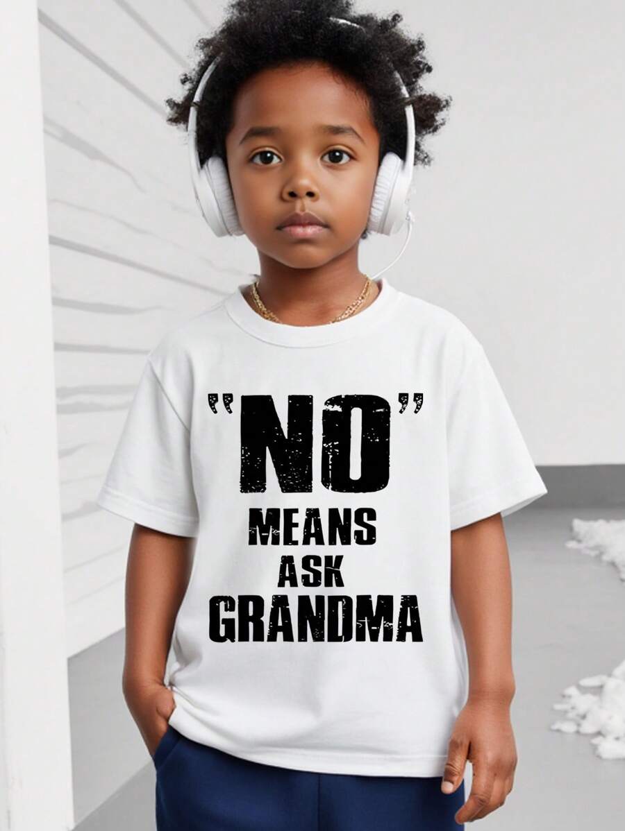 Funny 'The Grandma Code' T-Shirt For Women - Casual Short Sleeve Cotton Tee, Red, X-Large - View #9