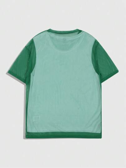 Prep Men's Jersey Mesh Lining Printed T-Shirt Set