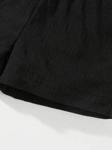 3 件套 Tween 女童休闲纯色纹理短裤 - 彩色 - 查看 5