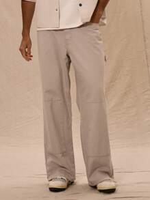 Musero Quần Jeans Denim Thợ Mộc Ống Thẳng Mùa Xuân Hè Phục Sinh - Xám - Xem 2