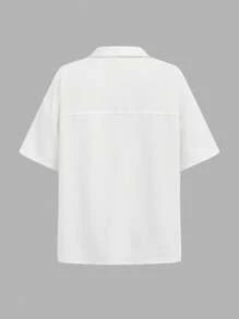 Conjunto de 3 piezas para niñas preadolescentes: Camisa de manga corta holgada, top sin mangas y pantalones acampanados, atuendo casual