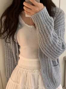 DAZY Women's Deep V-Neck Fitted Camisole Undershirt Tank Tops