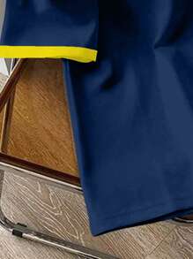 SHEIN EZwear 休闲简约“BRASIL”图案圆领短袖宽松T恤女款，适合夏季