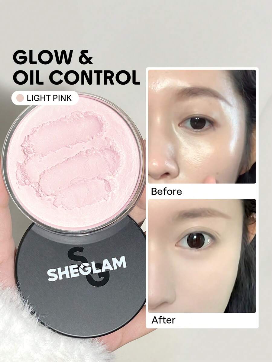 SHEGLAM 烘焙光澤定妝粉-淺粉色控油蜜粉半透明無毛孔完美撫平細紋光澤粉粉 品牌 美容 化妝 化妝品 適合女性與女孩 完美搭配冬季 Y2K 時尚 流行 生日禮物 假期 派對準備就緒 最佳顏色 - Light Pink - 查看 1