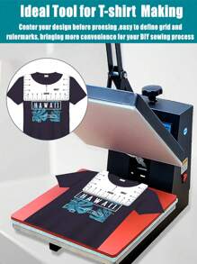 8 件 T 恤尺指南乙烯基对齐套件尺子家具工具 T 恤居中对齐尺 T 恤尺用于中心设计，PVC 工艺缝纫领测量配件绘图模板服装图案设计 - 白色 - 查看 4