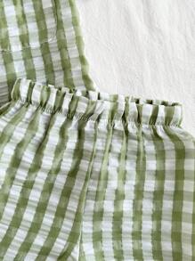 Vintaside Kids Baby Boy Casual Shirt & Shorts Set, Rustic Style, Suitable For Summer