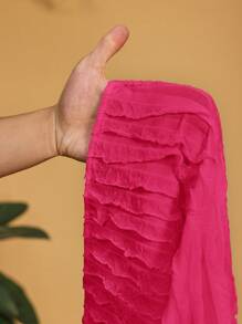 Slaydiva Plus Size Women's Casual Sleeveless Pleated Wide Leg Jumpsuit