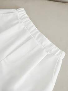 Sparklyn 少女宽松 A 字形阔腿休闲短裤