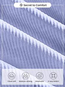 Seamluxe SHEIN Sport Women High Waist Simple Fitted Leopard Print Sports Shorts, Casual Resort Wear Biker Shorts - Multicolor - View 5