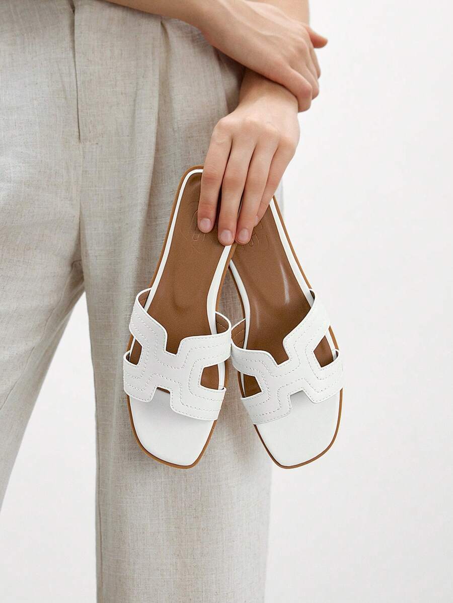 CUCCOO BIZCHIC Women's Comfortable Casual Everyday Flat Sandals, Versatile