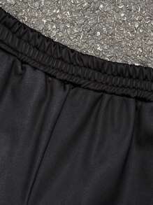 Quần nỉ dệt kim in họa tiết khối màu rộng rãi cho bé trai/tuổi teen - Nhiều màu - Xem 6