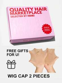 Bye Bye Knots 假发 7x5 无胶蕾丝黑色 Yaki 直发假发带弹性拉绳 360 度舒适拥抱预剪预漂白预拔升级 3.0 更精致的外观自然贴身 100% 真人发质女士假发 - SNatural - 查看 10