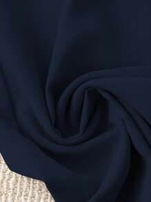 Franclia Plus Size Casual Solid Color High Waist Wide Leg Slim Fit Suit Pants Graduation, Back To School, Teacher For Women Winter Fall Autumn - Royal Blue - View 5