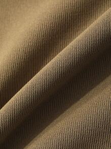 Dazy-Less Business Casual Short Sleeve Pullover Knit Sweater For Women Old Money Style