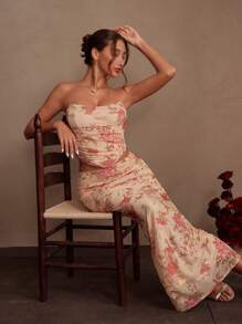 SHEIN Unity 女士性感迷你紧身裙，优雅适合夏季、海滩、节日、度假 - 彩色 - 查看 5