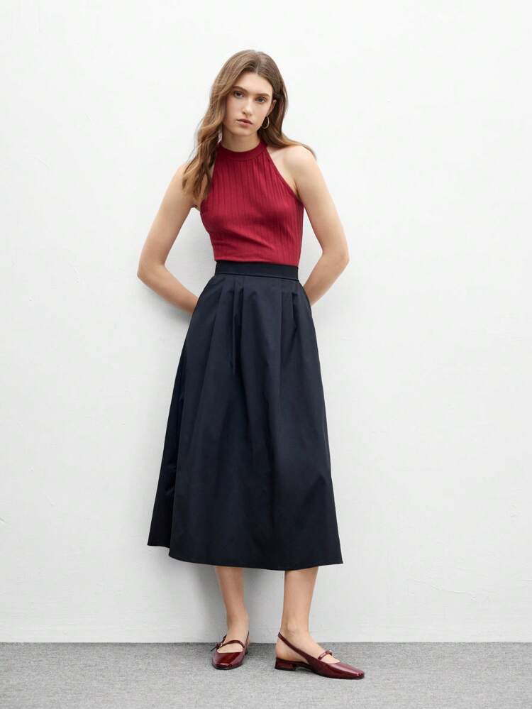 CUCCOO BIZCHIC Women's Shiny Patent Leather Mary Jane Flats, Round Toe, Wine Red, Fashion For Commuting, Dating, Party, Holiday, School For Christmas Spring Shoes