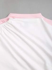 Sweetra Y2K 褶饰立領長袖上衣