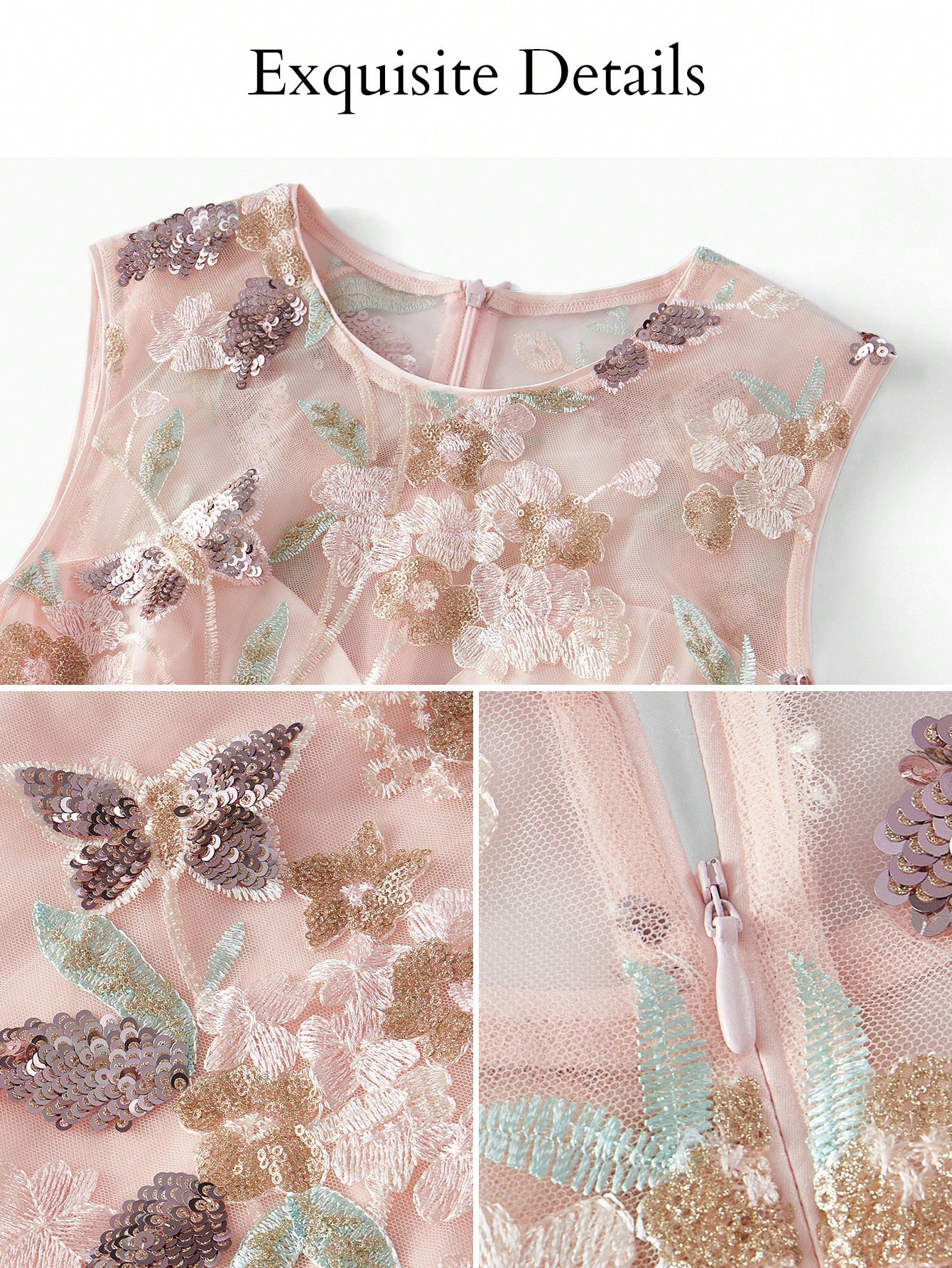 Stina　スティナ　flower embroidery mocha　Mサイズ 0309164353_64098e39db607.jpeg