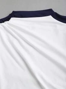 Sweetra Y2K Style Solid Color Mock Neck Ruched Long Sleeve Fitted T-Shirt Fall Cloth For Women - Multicolor - View 4