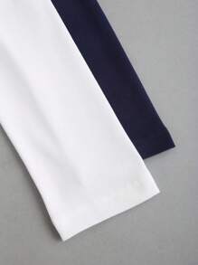 Sweetra Y2K Style Solid Color Mock Neck Ruched Long Sleeve Fitted T-Shirt Fall Cloth For Women - Multicolor - View 5