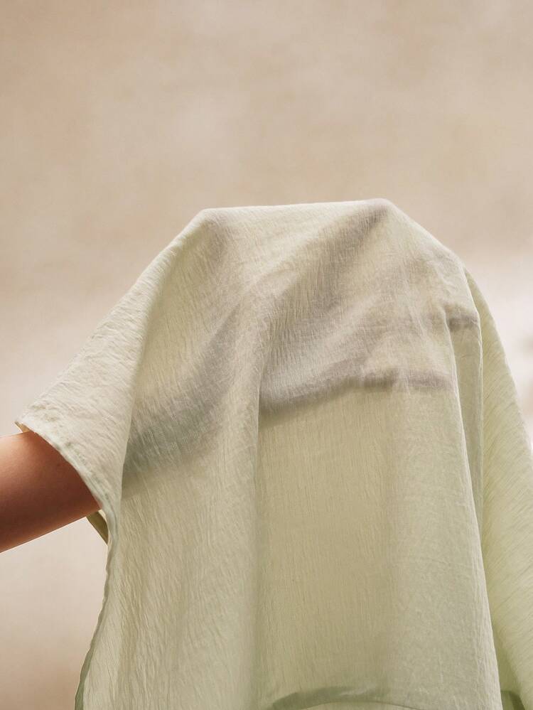 Women's Collared Long Sleeve Shirt With 3D Rhinestone Embroidery, Transparent Sensual Fashionable Modest, Spring For Women