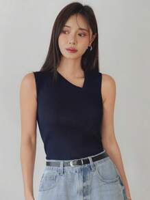 Dazy-Less 女士商务休闲风格针织毛衣