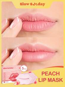 Mascarilla labial hidratante de melocotón SlowSunday